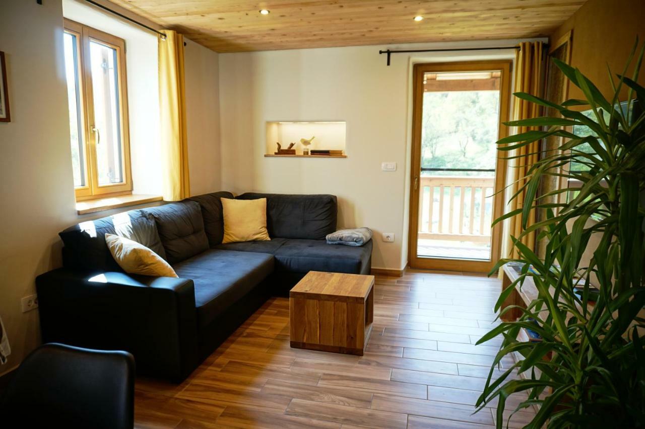 Ecohouse Furlan - Apartment Pinja Kobarid Ngoại thất bức ảnh